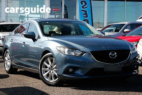 Blue 2014 Mazda 6 Sedan Sport