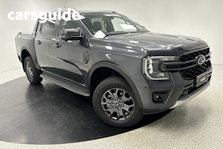 Grey 2024 Ford Ranger Double Cab Pick Up Wildtrak 2.0 (4X4)