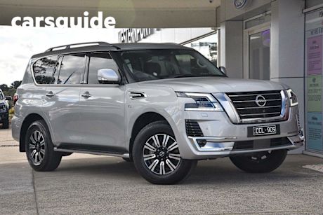 Silver 2022 Nissan Patrol Wagon TI-L (4X4)