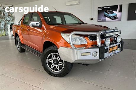 Orange 2015 Holden Colorado Crew Cab Pickup LTZ (4X4)