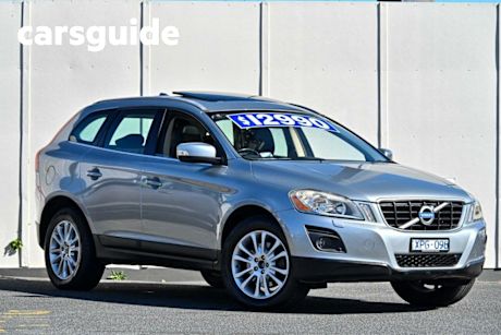 Silver 2010 Volvo XC60 Wagon 3.2