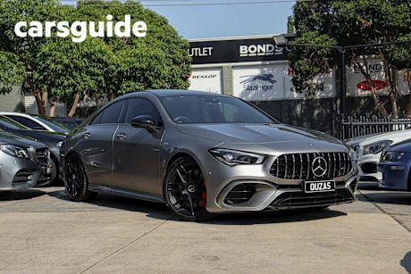 Silver 2020 Mercedes-Benz CLA45 Coupe S 4Matic+