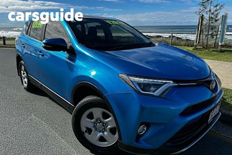 Blue 2017 Toyota RAV4 Wagon GX (4X4)