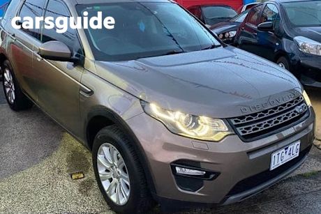 Brown 2015 Land Rover Discovery Sport Wagon TD4 SE