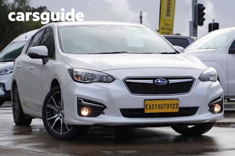 White 2017 Subaru Impreza Hatchback 2.0I-L (awd)