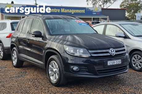 Black 2014 Volkswagen Tiguan Wagon 103 TDI Pacific