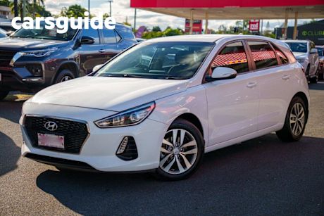 White 2017 Hyundai I30 Hatchback Active