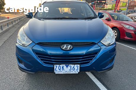 Blue 2012 Hyundai IX35 Wagon Active (fwd)