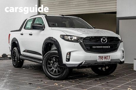 White 2023 Mazda BT-50 Dual Cab Pick-up SP (4X4)
