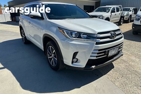 White 2019 Toyota Kluger Wagon GXL (4X4)