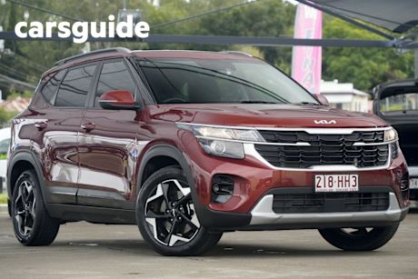Red 2023 Kia Seltos Wagon Sport+ (awd)