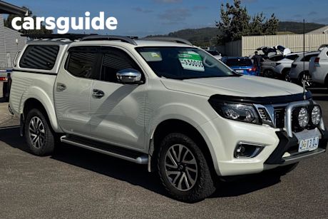 White 2020 Nissan Navara Dual Cab Pick-up ST-X (4X4) (leather Trim)