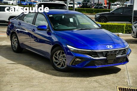 Blue 2024 Hyundai I30 Sedan (BEV)