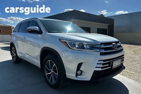 White 2019 Toyota Kluger Wagon GXL (4X4)