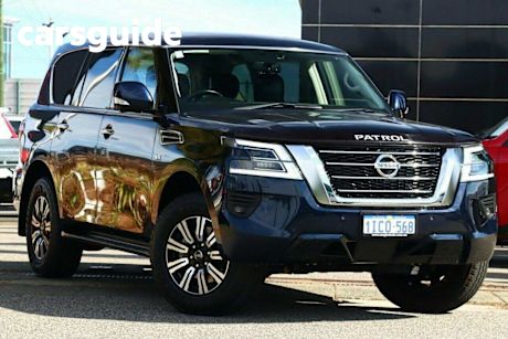 Blue 2020 Nissan Patrol Wagon TI (4X4)