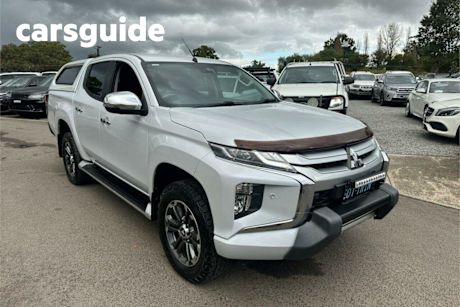 White 2018 Mitsubishi Triton Dual Cab Utility GLS (4X4)