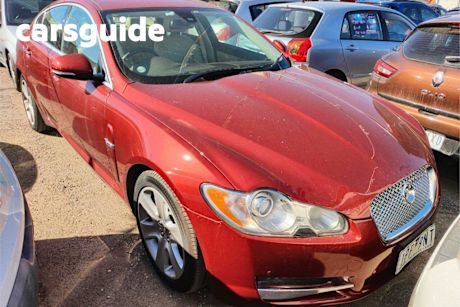 Red 2011 Jaguar XF Sedan 3.0 V6 75TH Anniversary