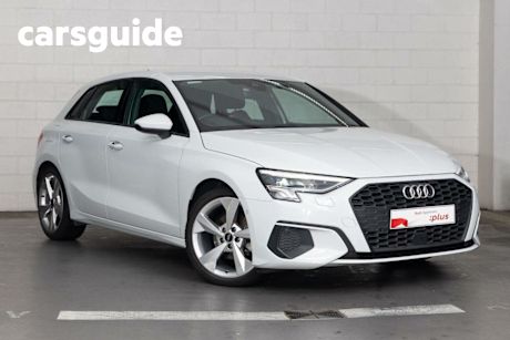 White 2023 Audi A3 Sportback 35 Tfsi Mhev