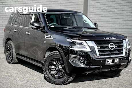 Black 2022 Nissan Patrol Wagon TI (4X4)