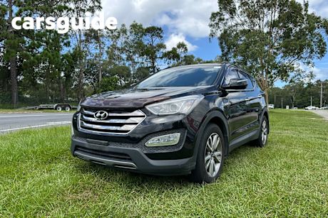 Black 2013 Hyundai Santa FE Wagon Elite Crdi (4X4)