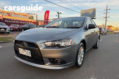 Grey 2014 Mitsubishi Lancer Sedan ES Sport