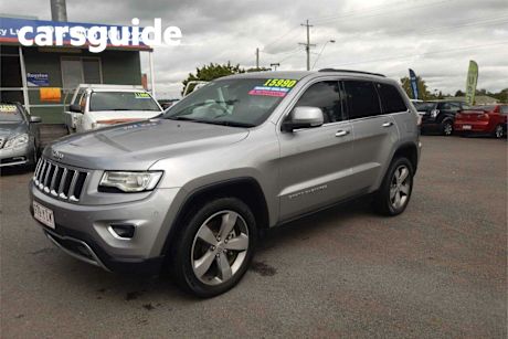 Silver 2014 Jeep Grand Cherokee Wagon Limited (4X4)