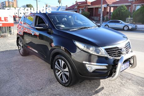 Black 2011 Kia Sportage Wagon Platinum (awd)
