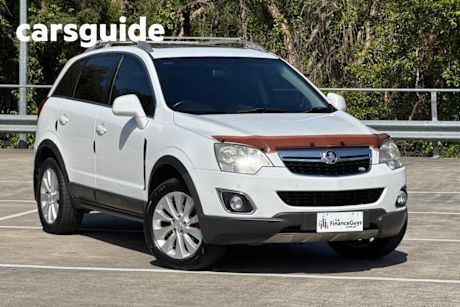 White 2014 Holden Captiva Wagon 5 LT (fwd)