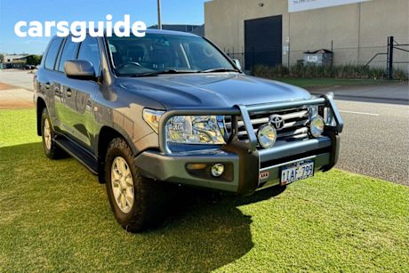 Blue 2008 Toyota Landcruiser Wagon Sahara (4X4)
