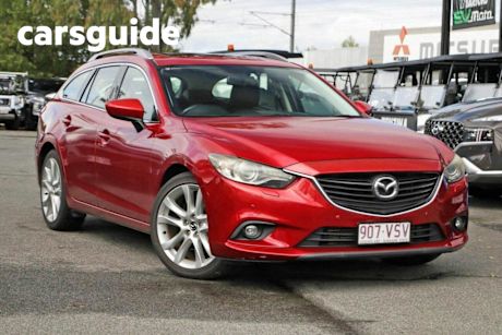 Red 2013 Mazda 6 Wagon GT