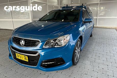 Blue 2015 Holden UTE Utility SV6