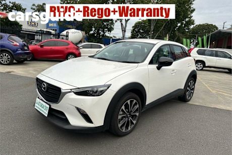 White 2024 Mazda CX-3 Wagon G20 Evolve