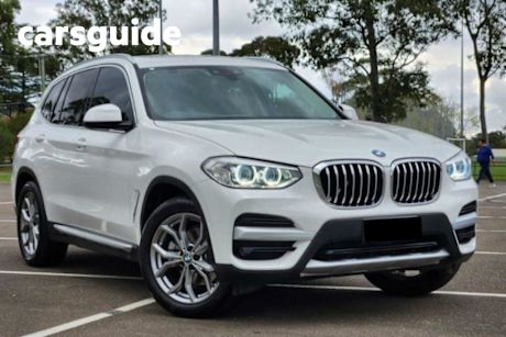 White 2018 BMW X3 Wagon Xdrive 20D