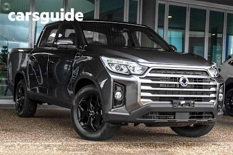Grey 2024 Ssangyong Musso Crew Cab Pickup Ultimate