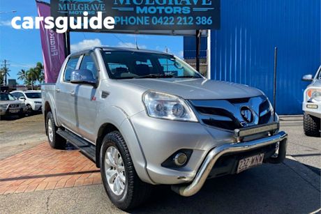 Silver 2016 Foton Tunland Dual Cab Utility (4X4)
