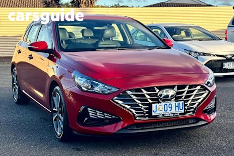Red 2020 Hyundai I30 Hatchback Active