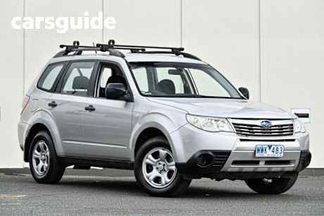 Grey 2009 Subaru Forester Wagon X L.E.