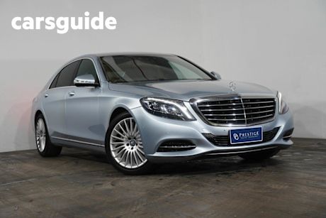 Silver 2013 Mercedes-Benz S350 Sedan