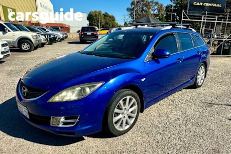 Blue 2008 Mazda 6 Wagon Classic