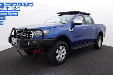 Blue 2018 Ford Ranger Double Cab Pick Up XLT 2.0 (4X4)