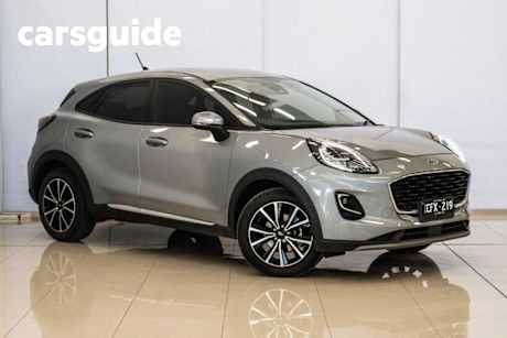 Silver 2022 Ford Puma Hatchback