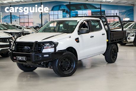 White 2020 Ford Ranger Double Cab Chassis XL 3.2 (4X4)