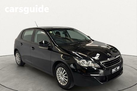 Black 2014 Peugeot 308 Hatchback Access