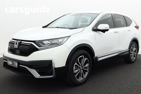 White 2021 Honda CR-V Wagon VTI L (awd) 5 Seats
