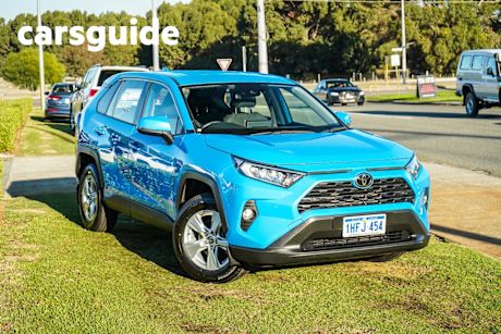 Blue 2020 Toyota RAV4 Wagon GX (2WD)