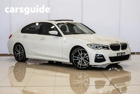 White 2020 BMW 3 Sedan 25i