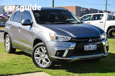 Grey 2018 Mitsubishi ASX Wagon LS (4WD)