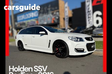 White 2016 Holden Commodore Sportswagon SS