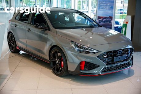 Grey 2024 Hyundai I30 Hatchback N Premium With Sunroof