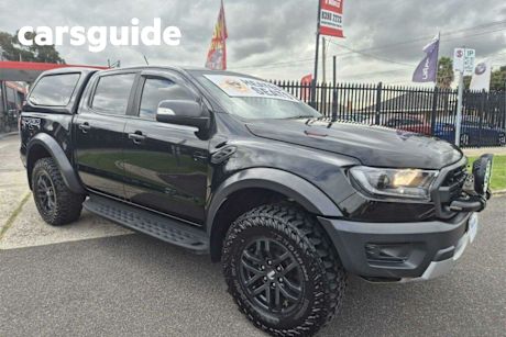 Black 2018 Ford Ranger Double Cab Pick Up Raptor 2.0 (4X4)